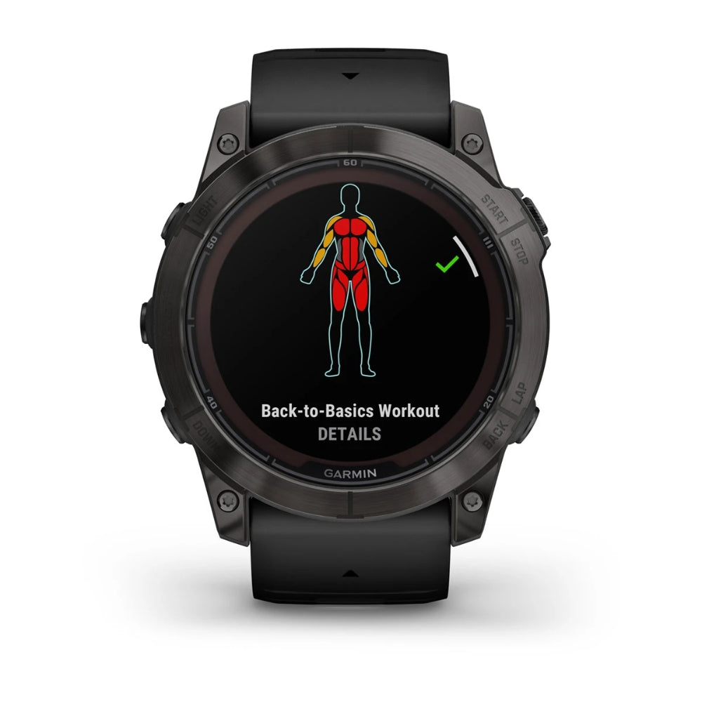 Garmin Fenix 7X Pro Solar Sapphire - Solar Powered Smartwatch w/ GPS & ECG