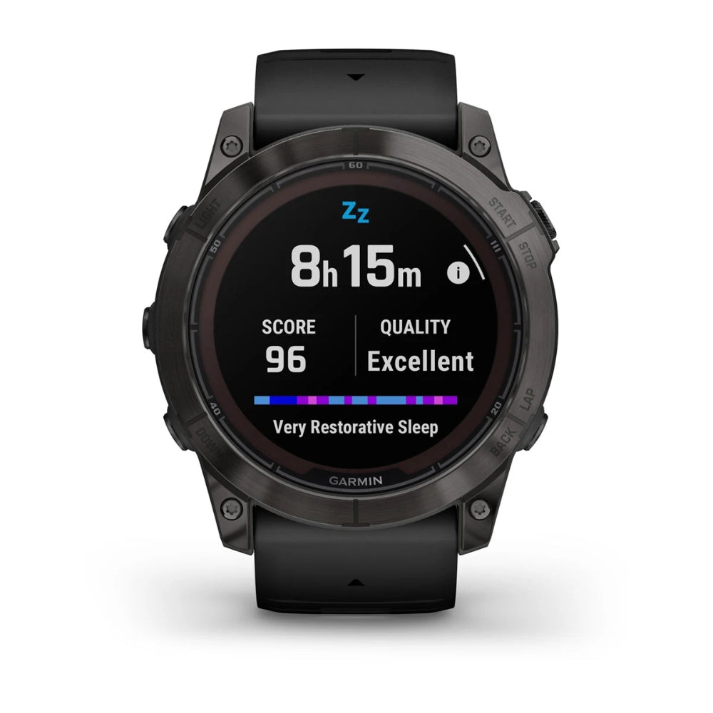 Garmin Fenix 7X Pro Solar Sapphire - Solar Powered Smartwatch w/ GPS & ECG