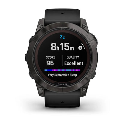 Garmin Fenix 7X Pro Solar Sapphire - Solar Powered Smartwatch w/ GPS & ECG