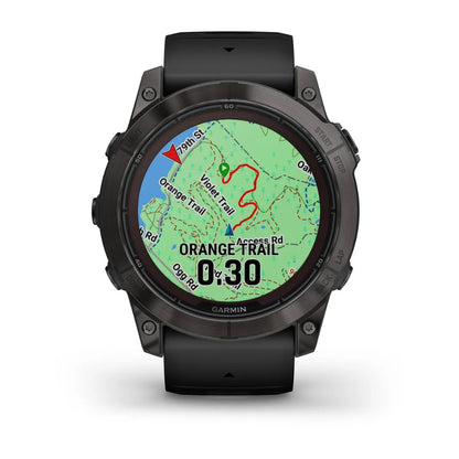 Garmin Fenix 7X Pro Solar Sapphire - Solar Powered Smartwatch w/ GPS & ECG