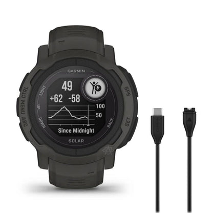 Garmin Instinct 2 Solar - Solar Smartwatch w/ SOS Detection