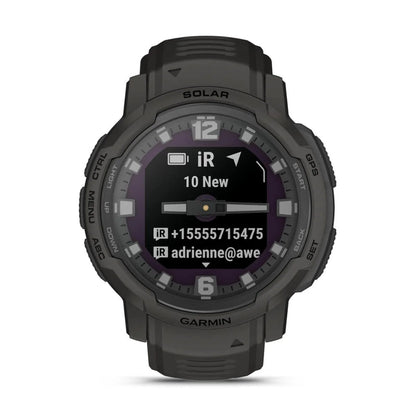 Garmin Instinct Crossover Solar - Hybrid Smartwatch w/ GPS