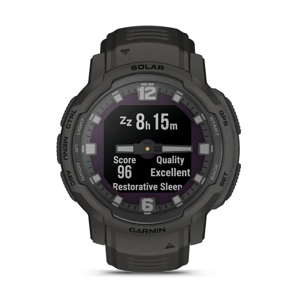 Garmin Instinct Crossover Solar - Hybrid Smartwatch w/ GPS