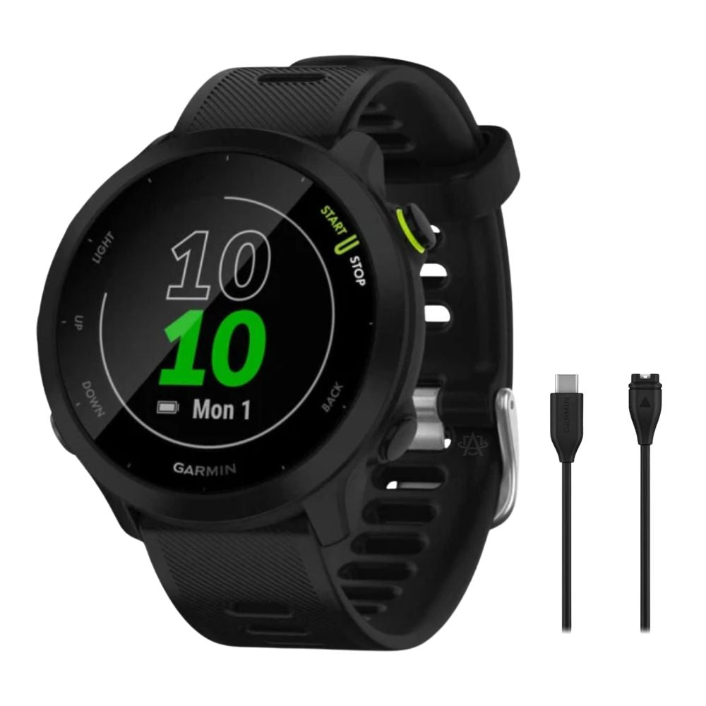 Garmin Forerunner 55 - Running Smartwatch w/ SOS Alert System