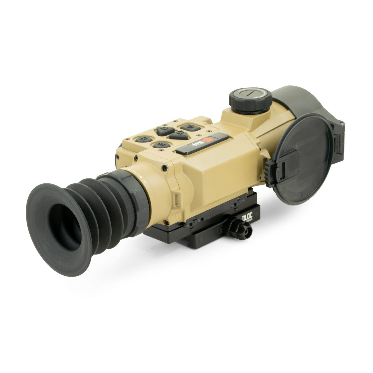 iRay HCH50R - 10x Faster for Lag-Free Tracking - Hybrid Thermal Sight with LRF