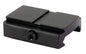 Holosun Technologies 509 Adapter -  Black -  Low Mount -  Fits Picatinny
