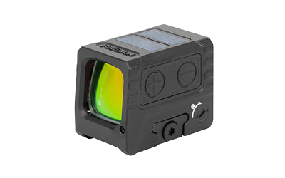 Holosun Technologies AEMS Micro -  Green Dot -  Enclosed Pistol Sight -  2 MOA Dot and 32 MOA Circle -  Anodized Finish -  Black -  Includes RMSc-AEMS MICRO Adapter Plate