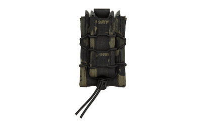 High Speed Gear Double Decker TACO -  Dual Magazine Pouch -  Molle -  Fits (1) Rifle Magazine and (1) Pistol Magazine -  Hybrid Kydex and Nylon -  Black