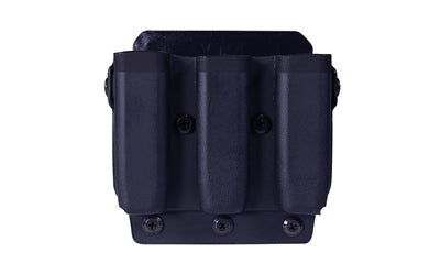 High Speed Gear Uniform Line -  Triple Mag Pouch -  Size 1 -  Black -  Fits MOLLE or Belt -  Kydex -  Universal Clip Mount