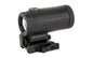 Holosun Technologies HM3X -  3X Magnifier -  Titanium -  Black Finish -  Quick Release Side Flip Mount -  Absolute or Lower 1/3 Co-witness