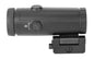 Holosun Technologies  -  Magnifier -  6X Power -  28mm Objective -  1/3 Co-Witness Riser -  Quick Detach Picatinny Mount -  Switch To Side -  Anodized Finish -  Black HM6X