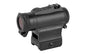 Holosun Technologies Micro Red Dot -  2 MOA Dot with 65 MOA Circle or 2 MOA Dot -  QD Mount -  Removeable/Rotating Flip Lens Caps -  Side Battery -  Black