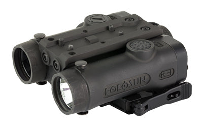 Holosun Technologies LE420 -  Green Visible and IR Laser w/IR Illuminator -  Fits 1913 Picatinny Rail -  Matte Finish -  Black -  Includes Remote Switch