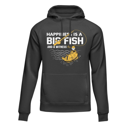Happiness Is A Big Fish Unisex Hoodie