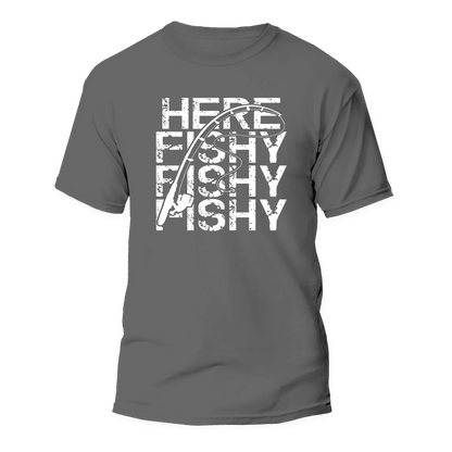 Here Fishy Fishy Man T-Shirt