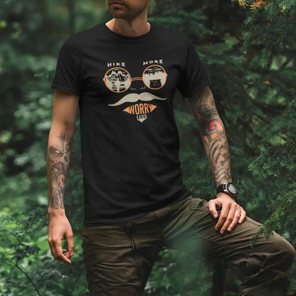 Hike More Worry Less Man T-Shirt