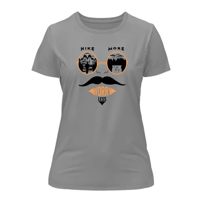 Hike More Worry Less T-Shirt for Women