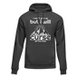 Hiking I Won't Give Up But I Will Curse Adult Fleece Hoodie