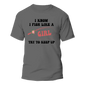 I Fish Like A Girl Man T-Shirt