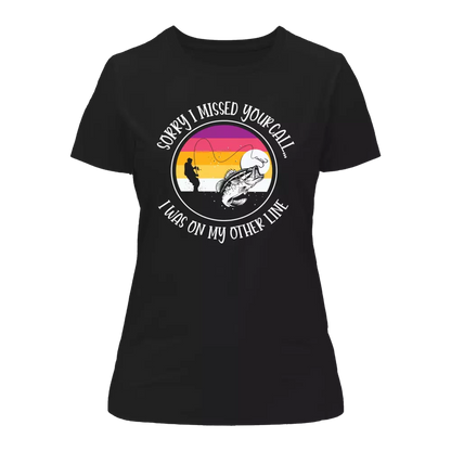 I Was On Another Line T-Shirt for Women