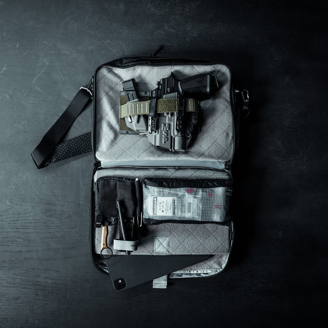 Eberlestock Fade Brief - Laptop Sleeve & Hidden CCW Pocket