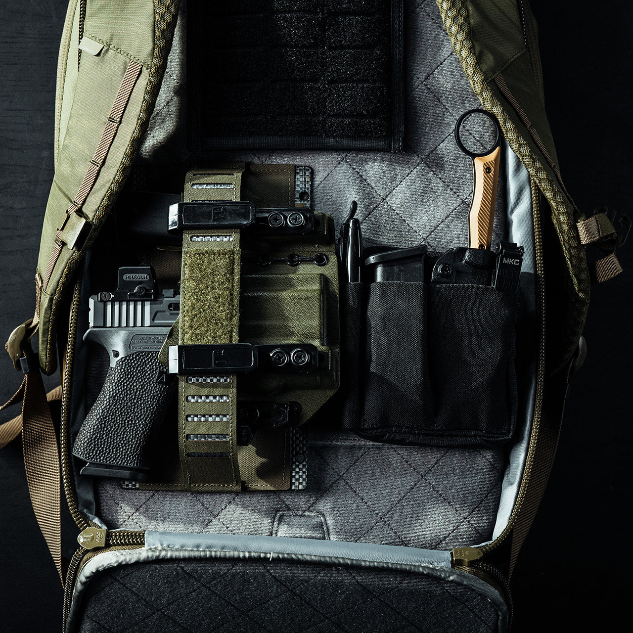 Eberlestock Fade Transport - Sleek EDC Bag w/ Multiple CCW Pockets & Structured bottom