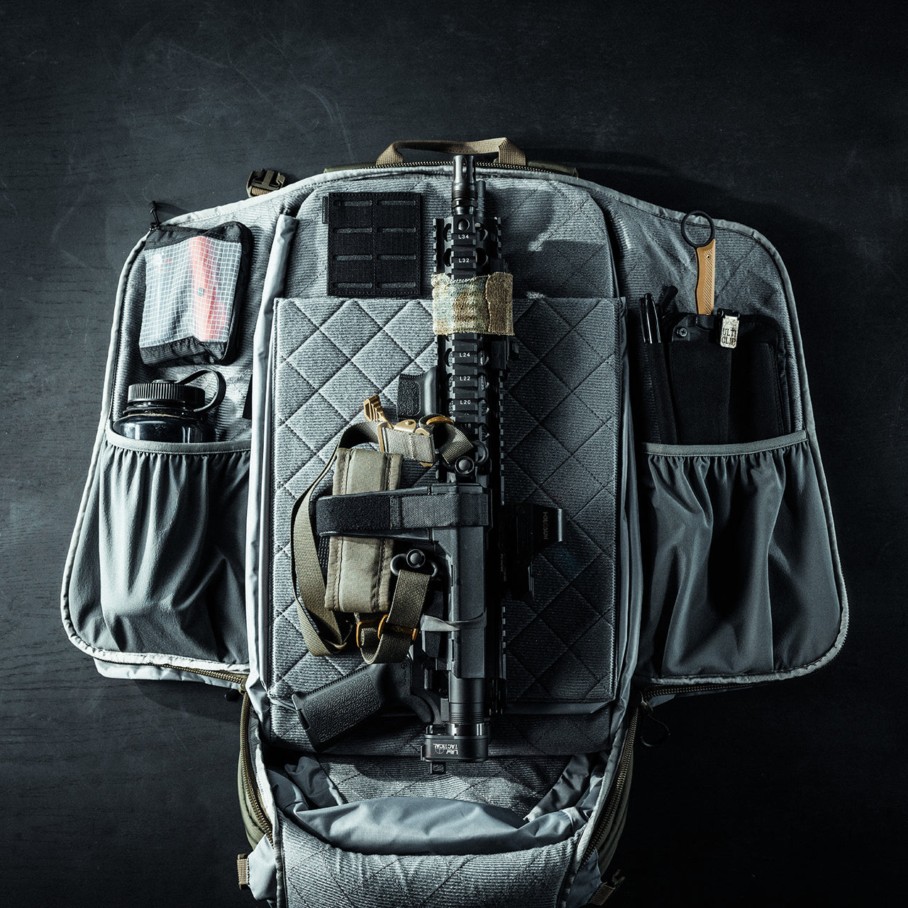 Eberlestock Fade Adapt - EDC Bag w/ CCW Pocket & Expandable Scabbard