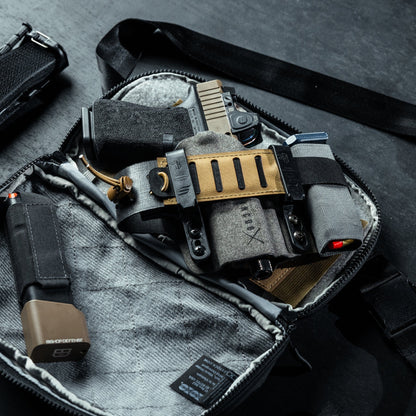 Eberlestock Fade Flex - w/ CCW Pocket & Fits Most Full Size Pistols w/ Lights & Optics