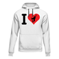 I Love Snowboarding Adult Fleece Hoodie