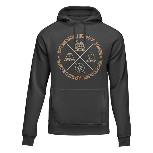 I Don't Need Therapy Adult Fleece Hoodie
