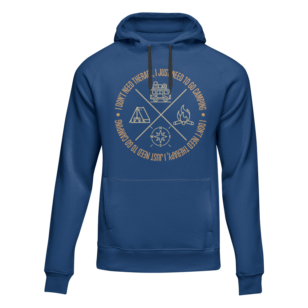 I Don't Need Therapy Adult Fleece Hoodie