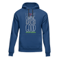I Love Camping In The Woods Adult Fleece Hoodie