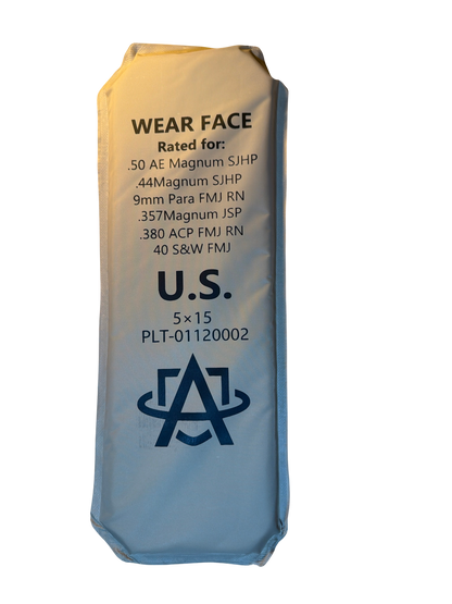 Atomic Defense SAHG2M 5x15" Side Armor - Stops .44 Mag at 1.1 lbs - Made in USA