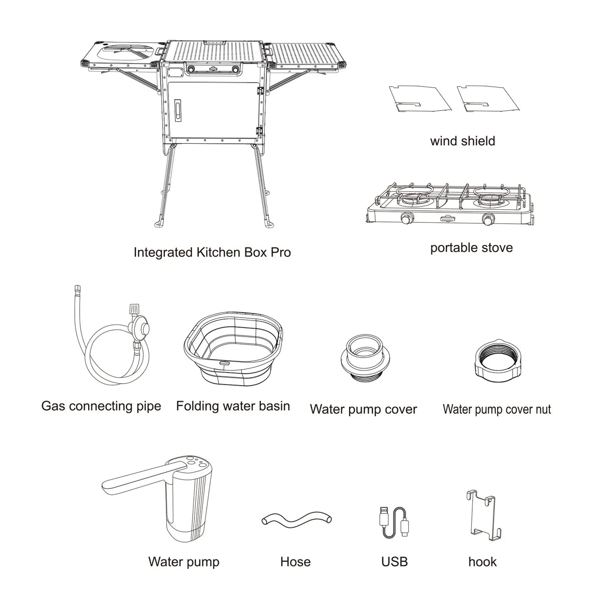 Integrated Kitchen Box