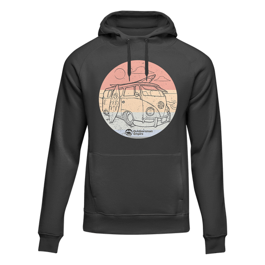 Kombi Camping Adult Fleece Hoodie
