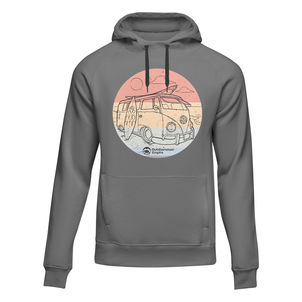 Kombi Camping Adult Fleece Hoodie
