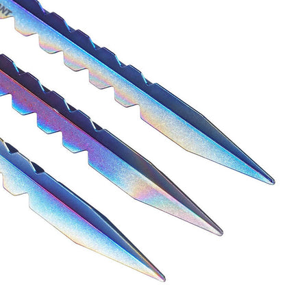 SilverAnt | Y-Shape Tent Stakes | Large | 6-Pack | Titanium