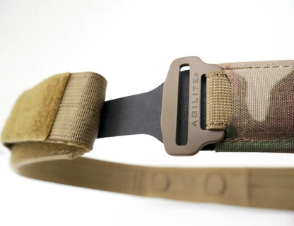 Agilite Battle Belt - Instant Lock & No-Sag Fit - Professional MOLLE Gear System