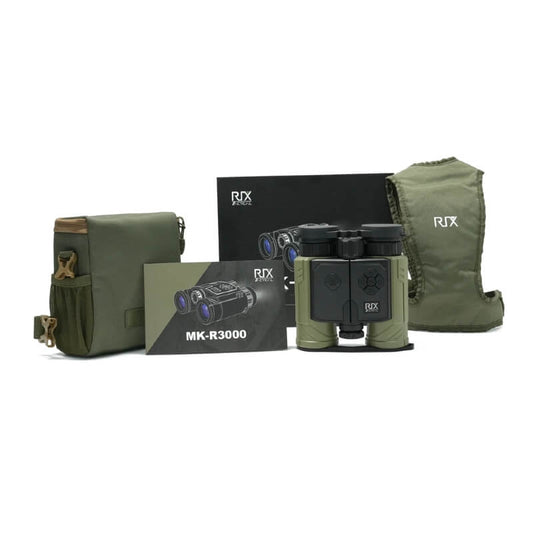 RIX MK-R3000 - Ballistic Rangefinder with Built-In Weather & 1.8mi Range