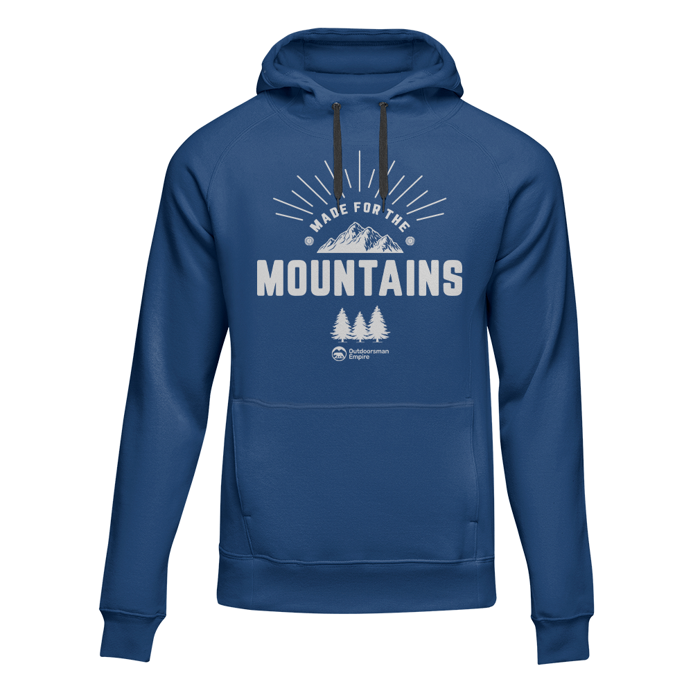 Made For The Mountains Adult Fleece Hoodie