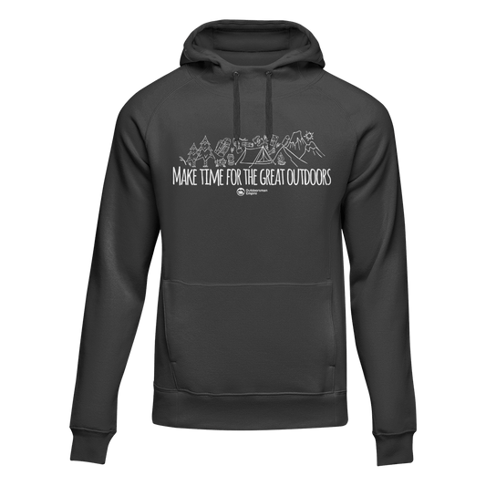 Make Time For Great Adult Fleece Hoodie