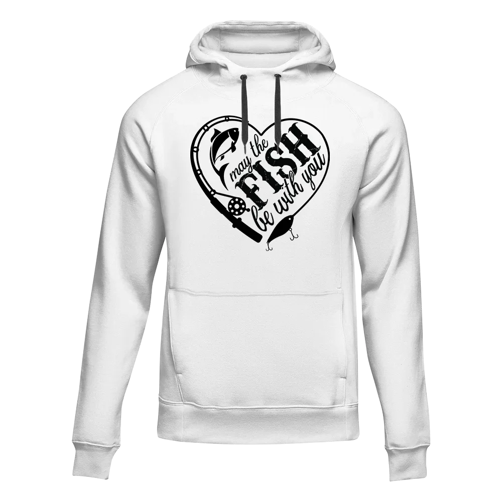 May The Fish Be With You Unisex Hoodie