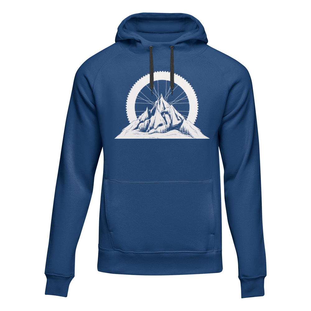 Mountain Tires Adult Fleece Hoodie