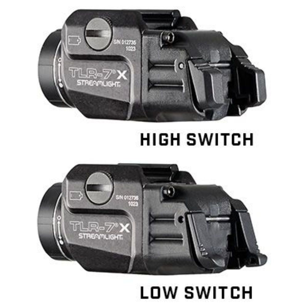 Streamlight TLR-7X - Compact 500 Lumens pistol light w/ Rechargeable Battery 