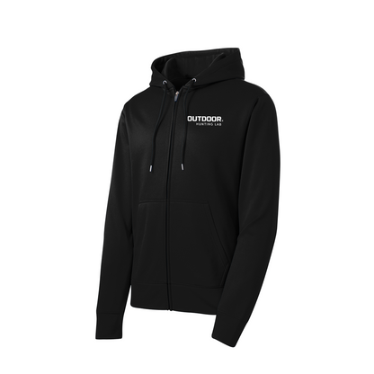 Outdoor Hunting Lab Black Hoodie