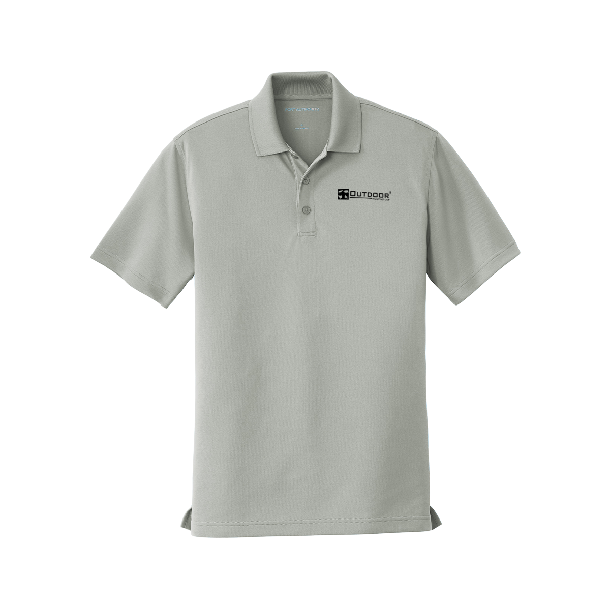 Outdoor Hunting Lab Gray Polo Shirt