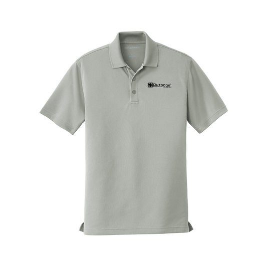 Outdoor Hunting Lab Gray Polo Shirt