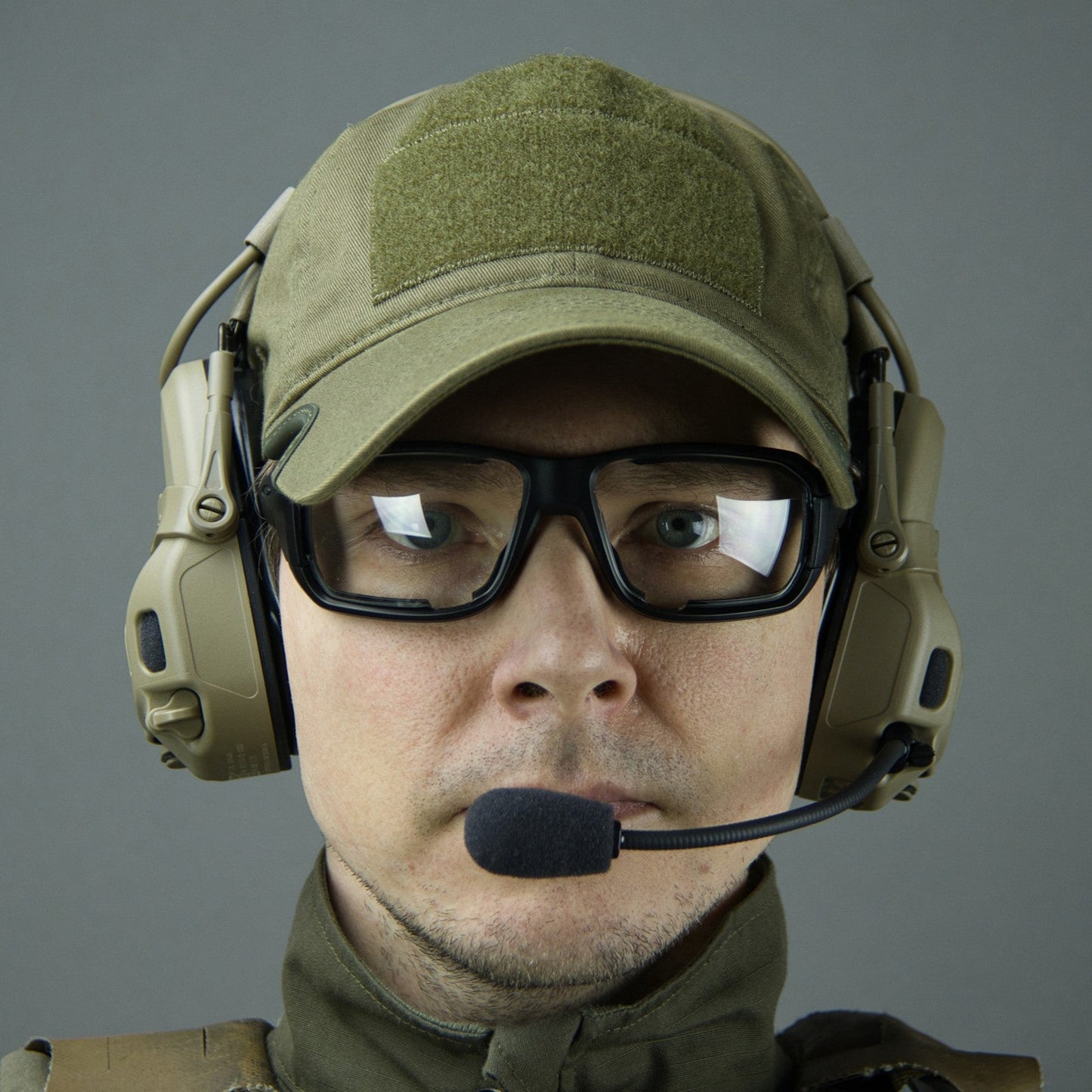 Ops-Core AMP Connectorized Headset - 3D Hear-Through for Situational Awareness