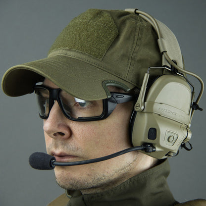 Ops-Core AMP Connectorized Headset - 3D Hear-Through for Situational Awareness