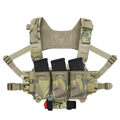 Agilite Reaper Rig - Fully Modular & Scalable Chest Rig w/ Placard & MOLLE Compatible